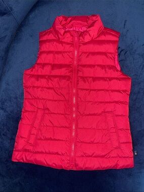 Girls Pink Puffer Vest